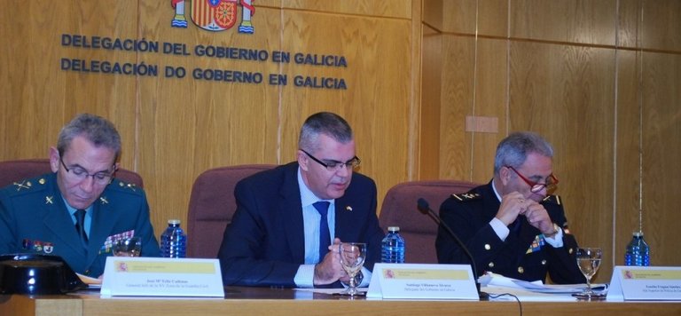 El delegado del Gobierno en Galicia presenta el balance de criminalidad