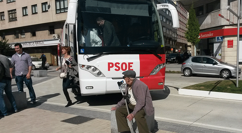 Bus PSOE