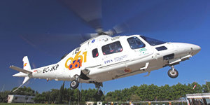 Helicóptero del 061