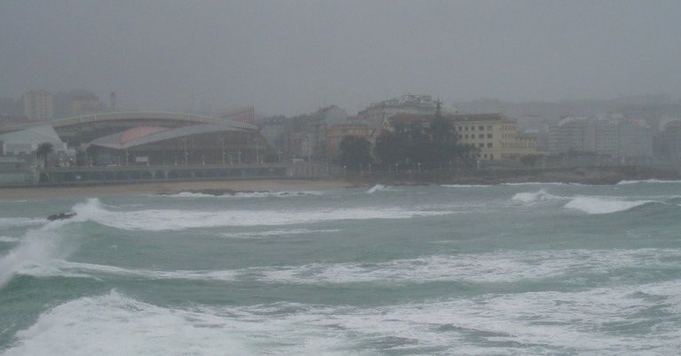 Temporal en A Coruña