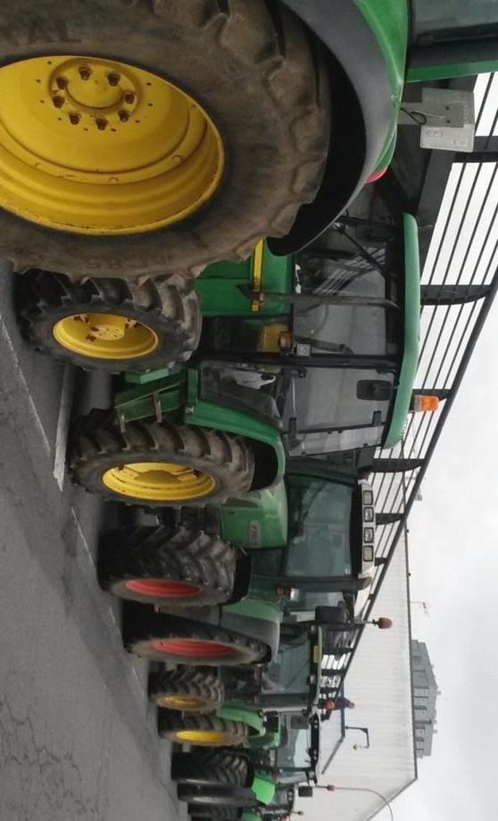 Tractorada en Carrefour