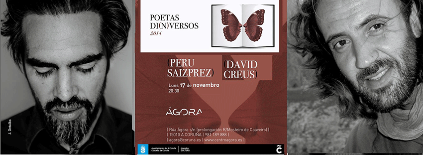 David Creus y Peru Saizprez, Poetas Di(n)versos 2014